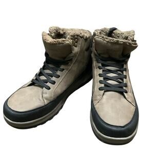 Weatherproof Men's Logjam Memory Foam Sneaker Boots Brown Size 11 NIB NEW
